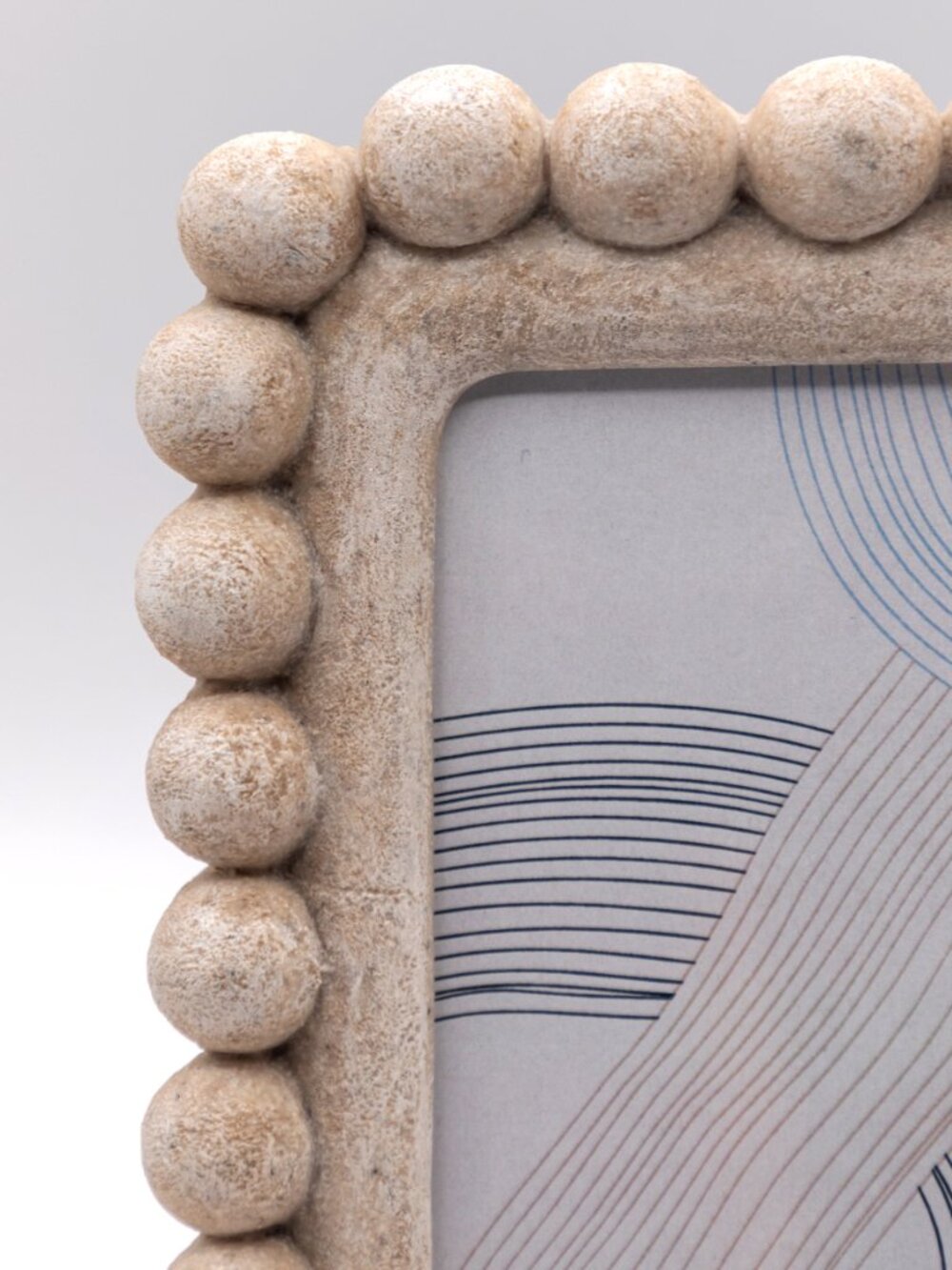 4X6 Artisan Sandstone Bubble Tabletop Picture Frame - Picture 4 of 4